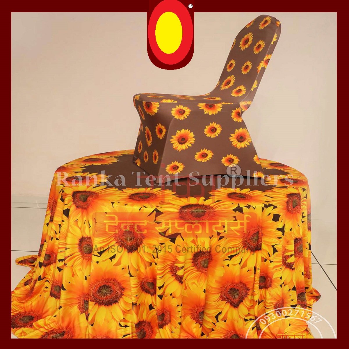 Wedding Chair with Table and Cover