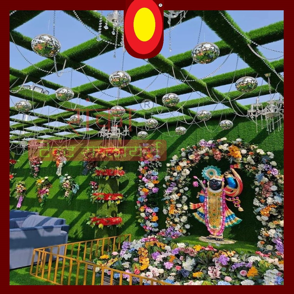 Idol Decoration and Arrangment